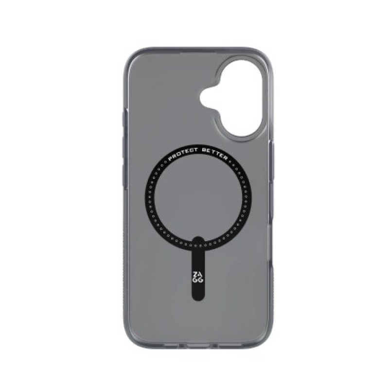 Θήκη πλάτης ZAGG Milan Snap για Apple iPhone 16 ZAG139, MagSafe, Raven Feather