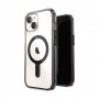 Θήκη Speck Presidio Perfect-Clear ClickLock & MagSafe SPK526 για Apple iPhone 15 / 14 / 13, Διάφανη / Frosted Black / Slate Grey