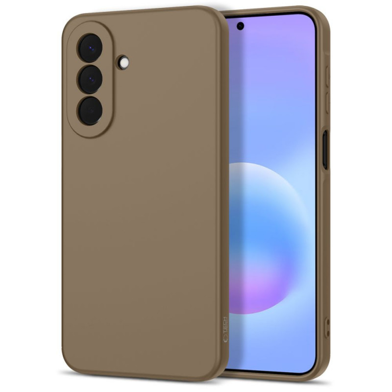 Θήκη σιλικόνης Tech-Protect Icon για Samsung Galaxy A27 5G, καφέ