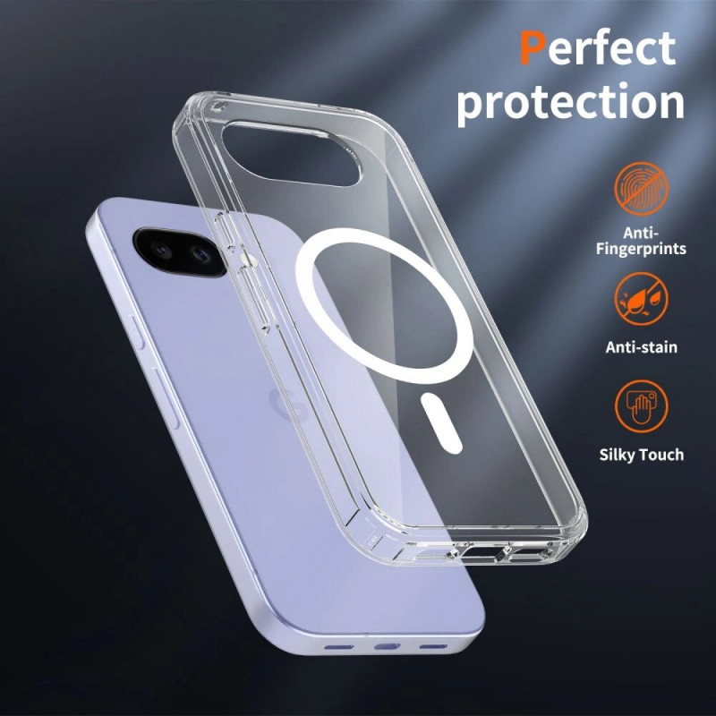 Θήκη Tech-Protect FlexAir Hybrid MagSafe για Google Pixel 10a, Διάφανη