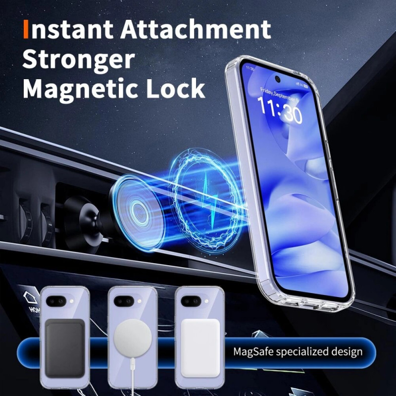 Θήκη Tech-Protect FlexAir Hybrid MagSafe για Google Pixel 10a, Διάφανη