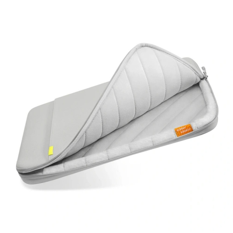 Θήκη Laptop Tech-Protect Defender 15-16", Γκρι Κιμωλίας