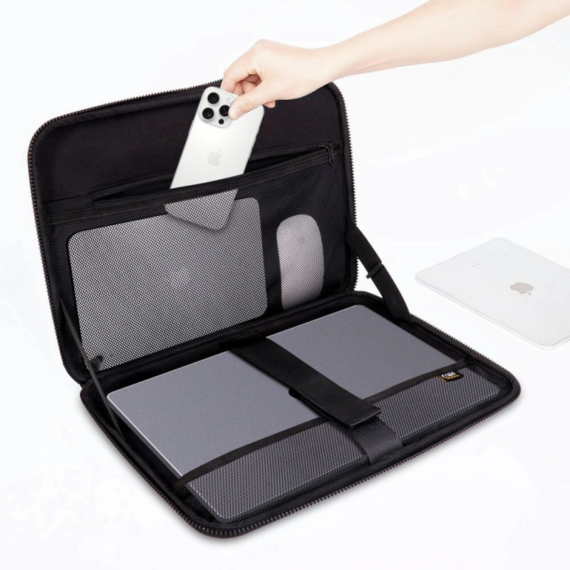 Θήκη Laptop Tech-Protect Kevlar Pro 13-14", Μαύρη