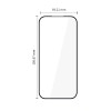 Tech-Protect Glass Fit+ Ενισχυμένο Γυαλί για Google Pixel 9a / 10a (2 τεμ.), Μαύρο