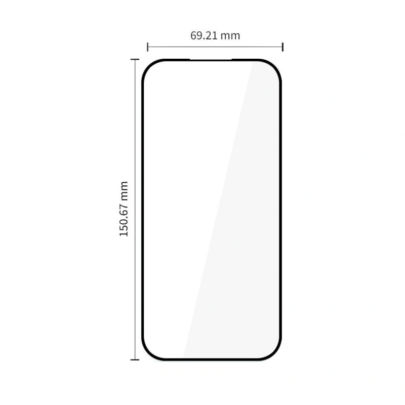 Tech-Protect Glass Fit+ Ενισχυμένο Γυαλί για Google Pixel 9a / 10a (2 τεμ.), Μαύρο