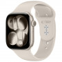 Tech-Protect Λουράκι Σιλικόνης για Apple Watch 8 / 9 / 10 / 11 / 12 / SE / Ultra 44/45/46/49 mm, Starlight