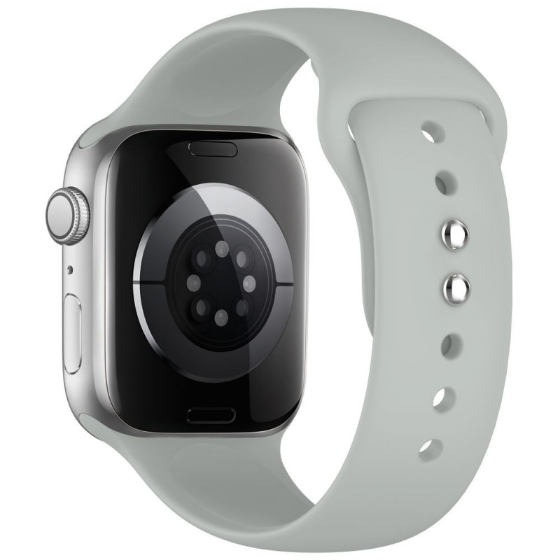 Tech-Protect Σιλικόνης Λουράκι για Apple Watch 8 / 9 / 10 / 11 / 12 / SE / Ultra 44/45/46/49 mm, Lunar Grey