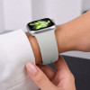 Tech-Protect Σιλικόνης Λουράκι για Apple Watch 8 / 9 / 10 / 11 / 12 / SE / Ultra 44/45/46/49 mm, Lunar Grey