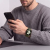 Tech-Protect Λουράκι σιλικόνης για Apple Watch 8 / 9 / 10 / 11 / 12 / SE / Ultra 44/45/46/49 mm, λαδί