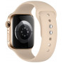 Tech-Protect Λουράκι σιλικόνης για Apple Watch 8 / 9 / 10 / 11 / 12 / SE / Ultra 44/45/46/49 mm, καρυδί