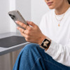 Tech-Protect Λουράκι σιλικόνης για Apple Watch 8 / 9 / 10 / 11 / 12 / SE / Ultra 44/45/46/49 mm, καρυδί
