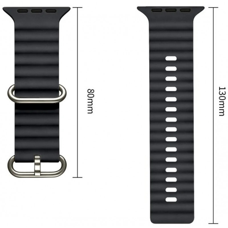Tech-Protect Iconband Pro Apple Watch 8 / 9 / 10 / 11 / 12 / SE / Ultra 44/45/46/49 mm Λουράκι, Ανθρακί Γκρι