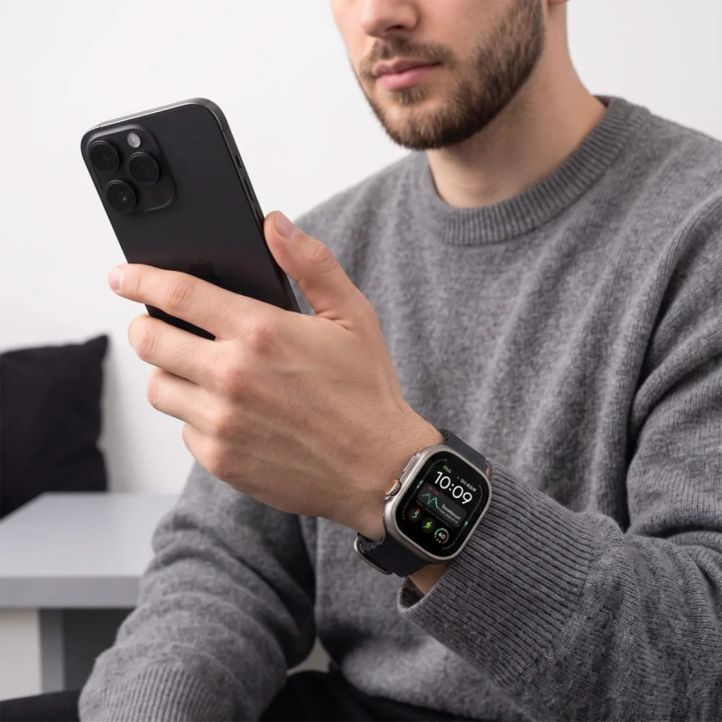 Tech-Protect Iconband Pro Apple Watch 8 / 9 / 10 / 11 / 12 / SE / Ultra 44/45/46/49 mm Λουράκι, Ανθρακί Γκρι