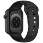 Tech-Protect Σιλικόνης Λουράκι για Apple Watch 8 / 9 / 10 / 11 / 12 / SE / Ultra 44/45/46/49 mm, Μαύρο
