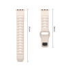 Tech-Protect Silicone Line Apple Watch 8 / 9 / 10 / 11 / 12 / SE / Ultra 44/45/46/49 mm Λουράκι, Stone
