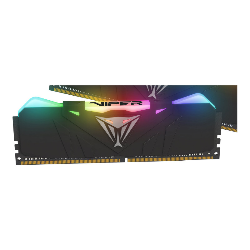 Patriot Extreme Performance Viper Steel RGB DDR4 DIMM 8 GB, DDR4-3200, μαύρη