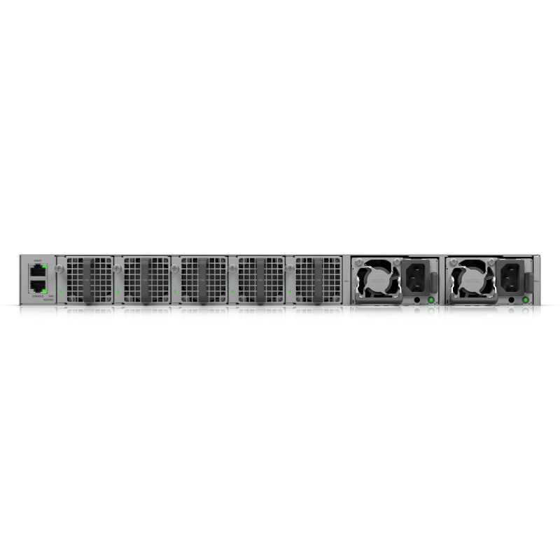 Ubiquiti UniFi Switch 32x QSFP28 100 Gbit, διαχειριζόμενο, τοποθέτηση σε rack 19", οθόνη αφής 1.3"