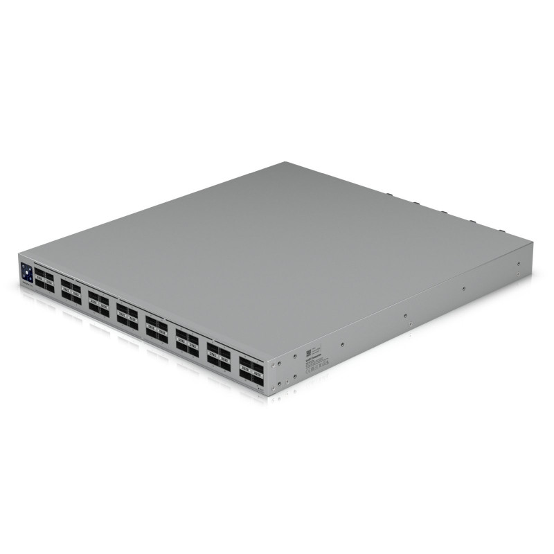 Ubiquiti UniFi Switch 32x QSFP28 100 Gbit, διαχειριζόμενο, τοποθέτηση σε rack 19", οθόνη αφής 1.3"