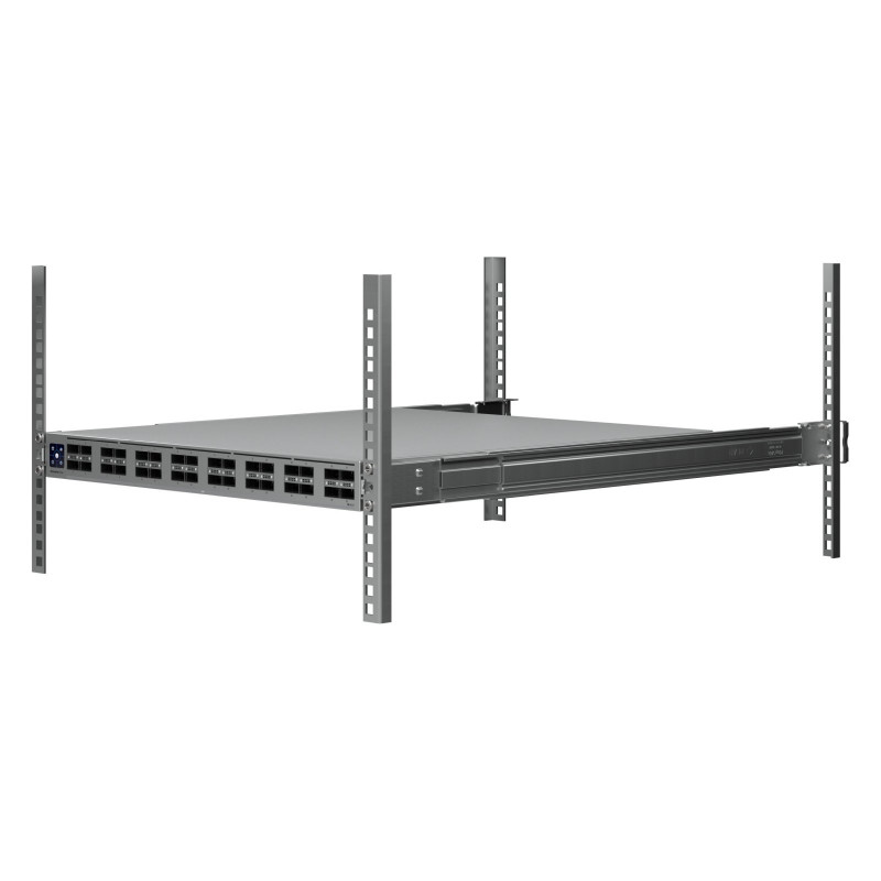 Ubiquiti UniFi Switch 32x QSFP28 100 Gbit, διαχειριζόμενο, τοποθέτηση σε rack 19", οθόνη αφής 1.3"