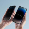 Tech-Protect Anti Spy Glass Pro+ Εμπιστευτικό Τζάμι από Σκληρυμένο Γυαλί για Apple iPhone 17e / 16e / 14 / 13 Pro / 13 (2 τεμ.), Μαύρο