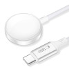 Tech-Protect MC02 UltraBoost Μαγνητικός Φορτιστής Καλώδιο USB-C 100 cm για Apple Watch, Λευκό
