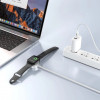 Tech-Protect MC02 UltraBoost Μαγνητικός Φορτιστής Καλώδιο USB-C 100 cm για Apple Watch, Λευκό