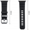 Tech-Protect Motion Apple Watch 8 / 9 / 10 / 11 / 12 / SE / Ultra 44/45/46/49 mm Λουράκι, Μαύρο