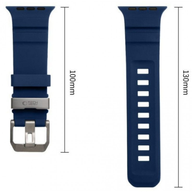 Tech-Protect Motion Λουράκι Apple Watch 8 / 9 / 10 / 11 / 12 / SE / Ultra 44/45/46/49 mm, Nautical Blue