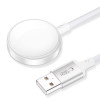 Tech-Protect MC02 UltraBoost Μαγνητικός Φορτιστής Καλώδιο USB-A 100 cm για Apple Watch, Λευκό