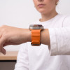 Tech-Protect Motion Apple Watch 8 / 9 / 10 / 11 / 12 / SE / Ultra 44/45/46/49 mm Λουράκι, Signal Orange
