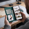 Θήκη πορτοφόλι Tech-Protect για Xiaomi Redmi Note 17 Pro 5G, πράσινη