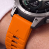 Tech-Protect Σιλικόνης Garmin Fenix 5 / 6 / 6 Pro / 7 / 8 / 8 Pro / E / 9 / 9 Pro 51 mm Λουράκι, Signal Orange