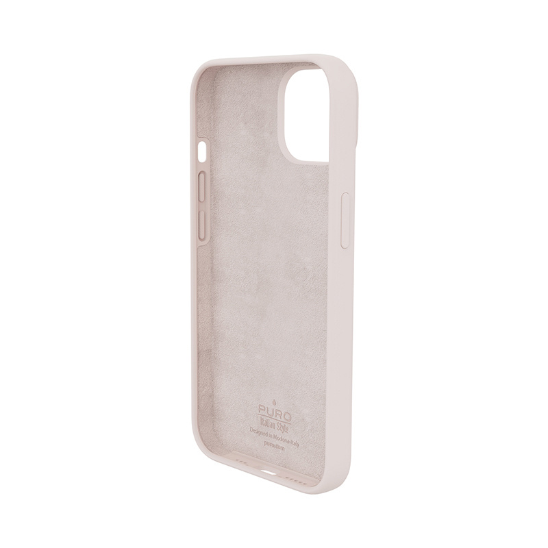 Puro ICON Αντιμικροβιακή Θήκη για Apple iPhone 14 Plus / 15 Plus, Ροζ Άμμος