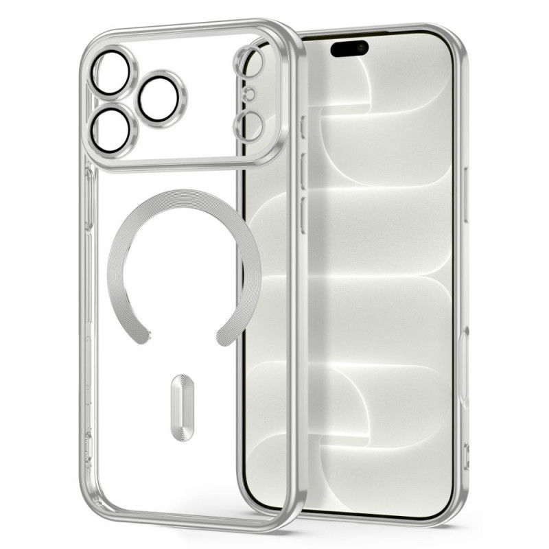 Θήκη Tech-Protect Magflex MagSafe για Apple iPhone 17 Pro / 18 Pro, ασημί γυαλιστερό