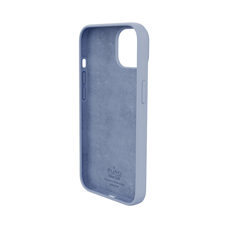 Puro ICON Αντιμικροβιακή Θήκη για Apple iPhone 14 Plus / 15 Plus, Sierra Blue