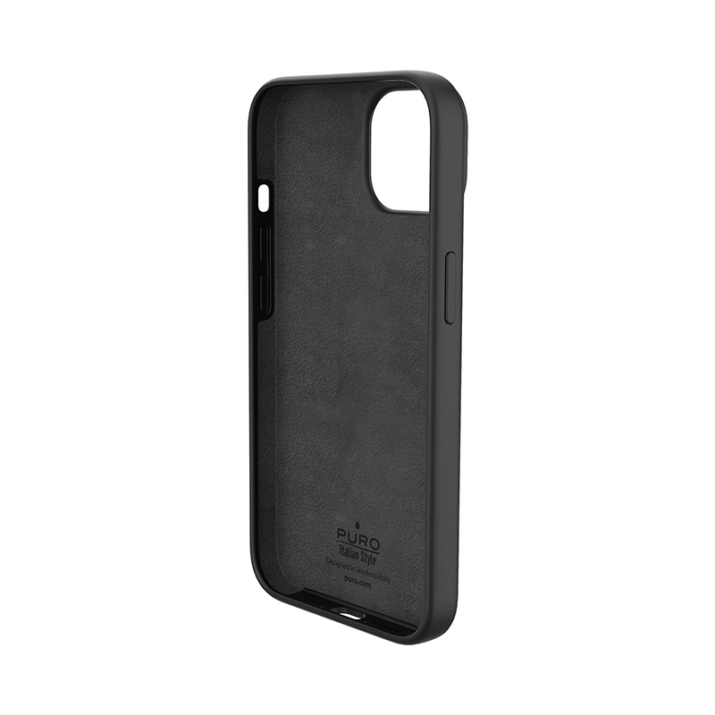 Θήκη Puro ICON Antimicrobial για Apple iPhone 14 Plus / 15 Plus, Μαύρη
