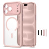 Θήκη Tech-Protect MagPeak MagSafe CC για Apple iPhone 17 Pro / 18 Pro THP6114, ματ ροζ