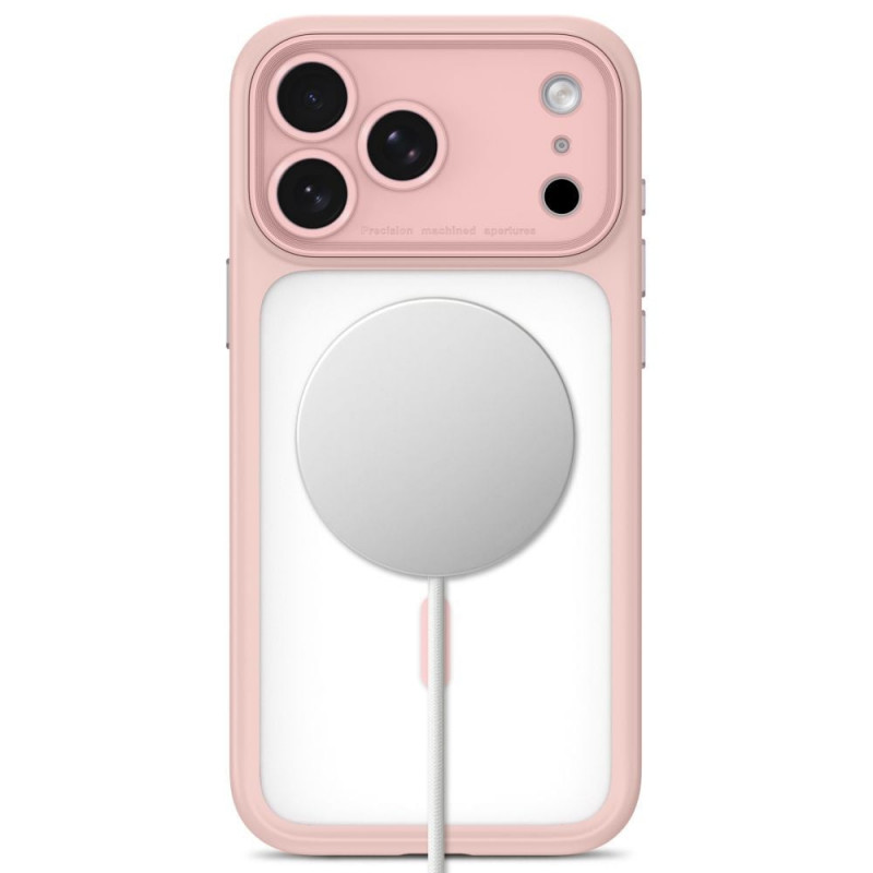 Θήκη Tech-Protect MagPeak MagSafe CC για Apple iPhone 17 Pro / 18 Pro THP6114, ματ ροζ