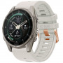 Tech-Protect Λουράκι ρολογιού από σιλικόνη για Garmin Fenix 5s / 5s Plus / 6s / 6s Pro / 7s / 8 / 9 / 9 Pro 43 mm, γκρι ομίχλης