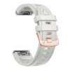 Tech-Protect Λουράκι ρολογιού από σιλικόνη για Garmin Fenix 5s / 5s Plus / 6s / 6s Pro / 7s / 8 / 9 / 9 Pro 43 mm, γκρι ομίχλης
