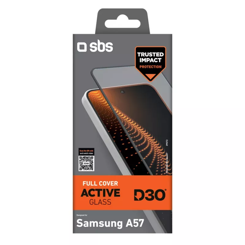 SBS D3O Ενισχυμένο Γυαλί για Samsung Galaxy A57 (1 τεμ)