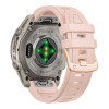Tech-Protect Σιλικονούχο Λουράκι Ρολογιού για Garmin Fenix 5s / 5s Plus / 6s / 6s Pro / 7s / 8 / 9 / 9 Pro 43 mm, Σκούρο Ροζ