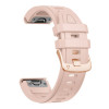 Tech-Protect Σιλικονούχο Λουράκι Ρολογιού για Garmin Fenix 5s / 5s Plus / 6s / 6s Pro / 7s / 8 / 9 / 9 Pro 43 mm, Σκούρο Ροζ