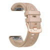 Tech-Protect Λουράκι ρολογιού από σιλικόνη για Garmin Fenix 5s / 5s Plus / 6s / 6s Pro / 7s / 8 / 9 / 9 Pro 43 mm, καρυδί