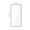 Tech-Protect Glass Fit+ Ενισχυμένο Γυαλί για Xiaomi Redmi Note 15 Pro 5G (2 τεμ.), Μαύρο