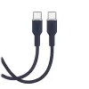 Καλώδιο Puro Icon 60W USB-C σε USB-C 1.5 m, Μπλε Ναυτικό