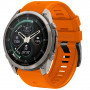 Tech-Protect Σιλικονούχο Λουράκι Ρολογιού για Garmin Fenix 5 / 6 / 6 Pro / 7 / 8 / 8 Pro / E / 9 / 9 Pro 47 mm, Signal Orange