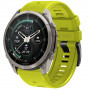Tech-Protect Σιλικονούχο Λουράκι Ρολογιού για Garmin Fenix 5 / 6 / 6 Pro / 7 / 8 / 8 Pro / E / 9 / 9 Pro 51 mm, Volt Lime