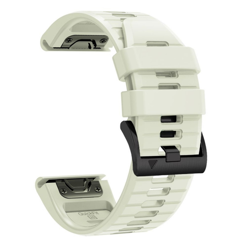 Tech-Protect Λουράκι Ρολογιού Σιλικόνης για Garmin Fenix 5 / 6 / 6 Pro / 7 / 8 / 8 Pro / E / 9 / 9 Pro 51 mm, Stone Grey