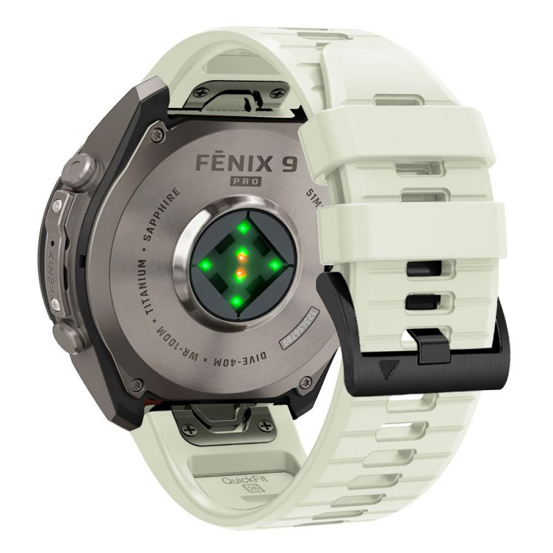 Tech-Protect Λουράκι ρολογιού από σιλικόνη για Garmin Fenix 5 / 6 / 6 Pro / 7 / 8 / 8 Pro / E / 9 / 9 Pro 47 mm, Stone Grey